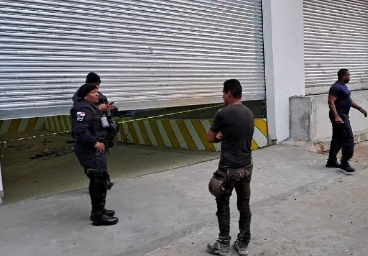 Al lugar llegó seguridad de la  Zona Libre, Bomberos y ambulancia. Foto: Diomedes Sánchez 