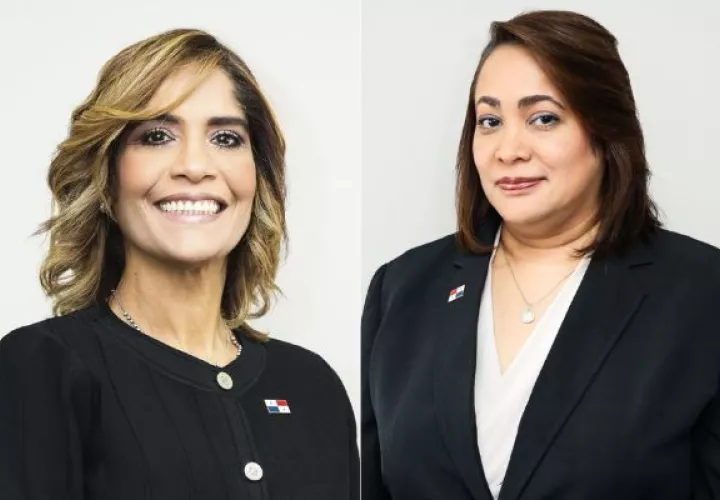 Denise Guillén Zúñiga y Rosa L. Argüelles C. Foto: Cortesía Presidencia