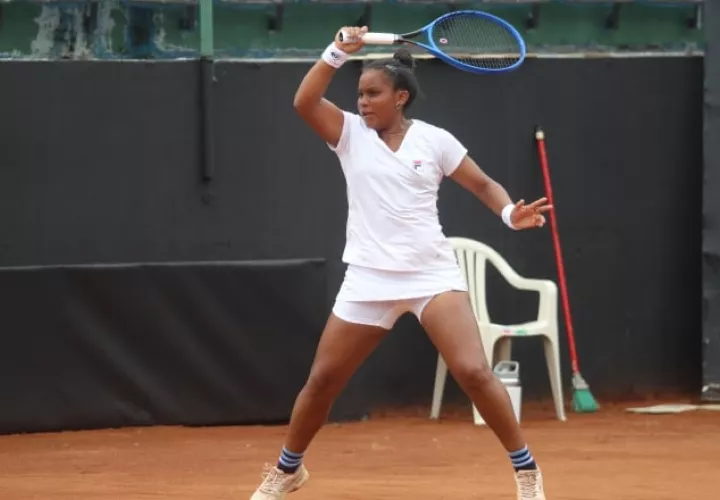 Las jugadoras de tenis de Panamá  pasan por buen Momento. Foto: Roberto Iriarte
