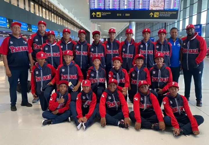 Equipo nacional  de béisbol U12. Foto: Fedebeis