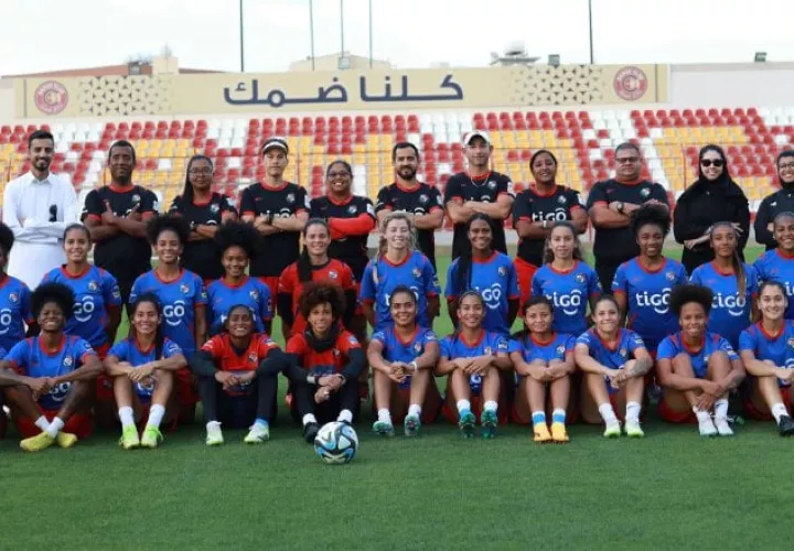 El equipo femenino realizó campamento en Arabía Saudita. Foto: Fepafut