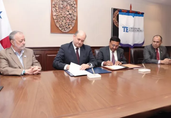 Ambos entes se comprometen a apoyar la gestión y administración electoral, el intercambio de experiencias e información.