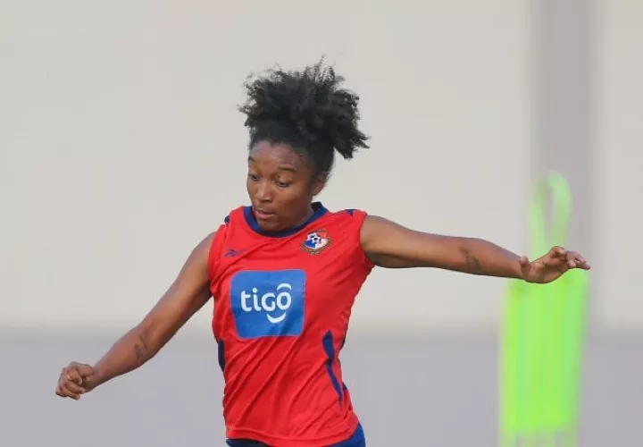Marta Cox, jugadora de Panamá. Foto: Fepafut