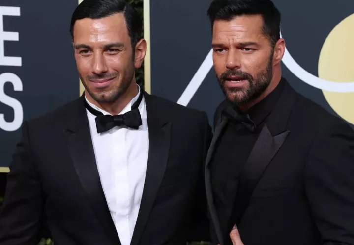 Jwan Yosef  y Ricky Martin. Foto: EFE/Archivo