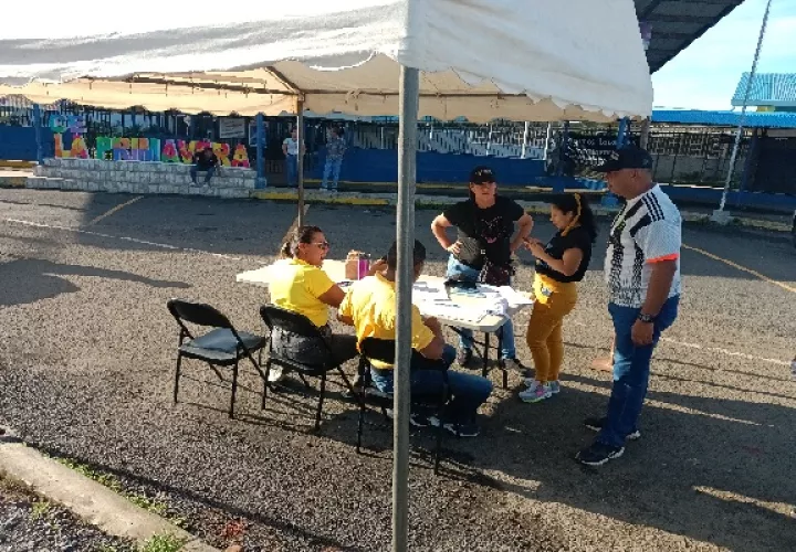En la provincia de Veraguas el movimiento de votantes ha sido algo lento. Foto. Melquíades Vásquez