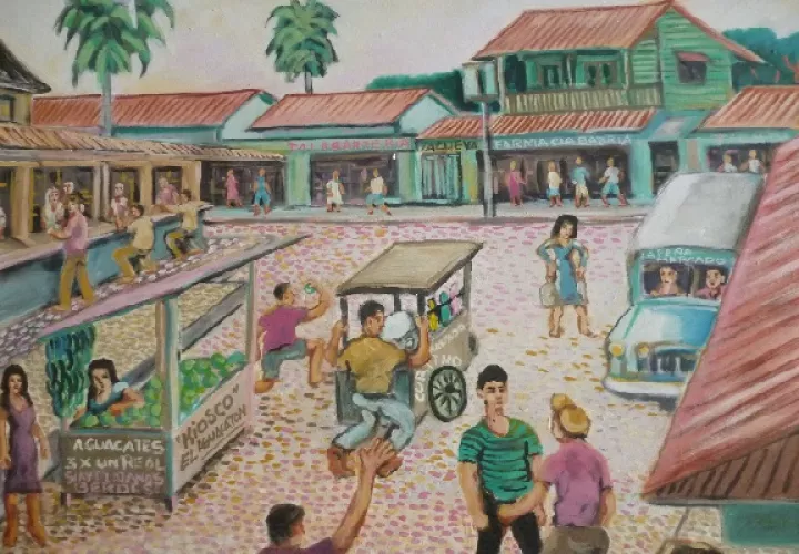 El arte es una forma de  darle una visión al pasado y a la historia de la región. 