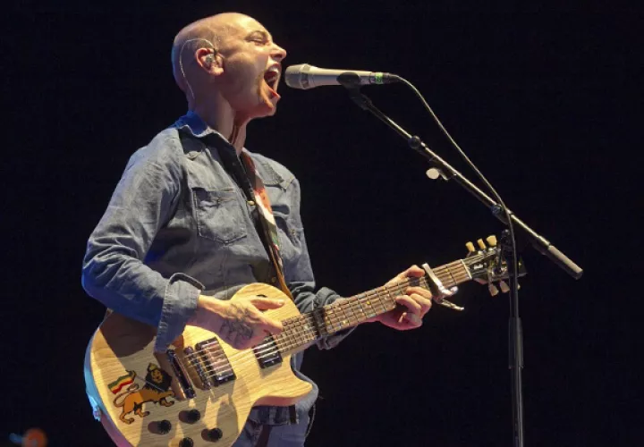 La cantante irlandesa Sinéad O'Connor. Foto: EFE / Javier Cebollada / Archivo