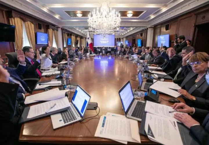 Consejo de Gabinete. Foto: Cortesía Presidencia
