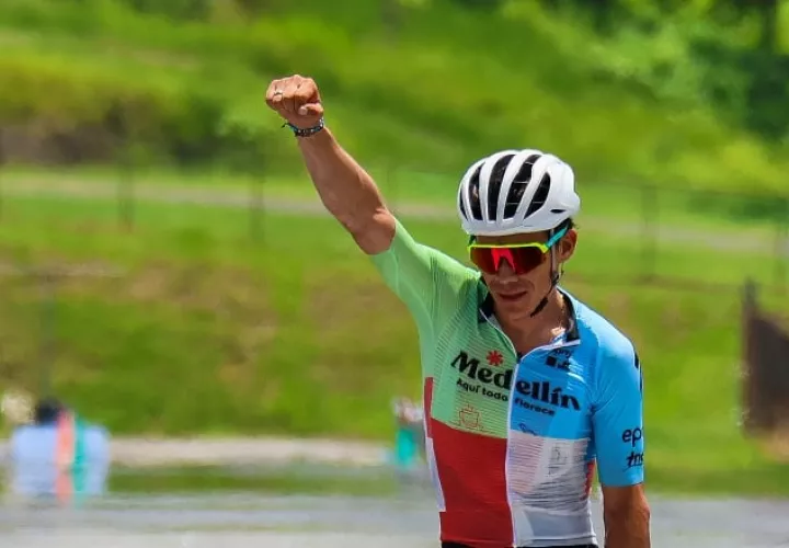 Miguel Ángel 'Superman' López se retirará del Tour de Panamá. Foto: Fepaci