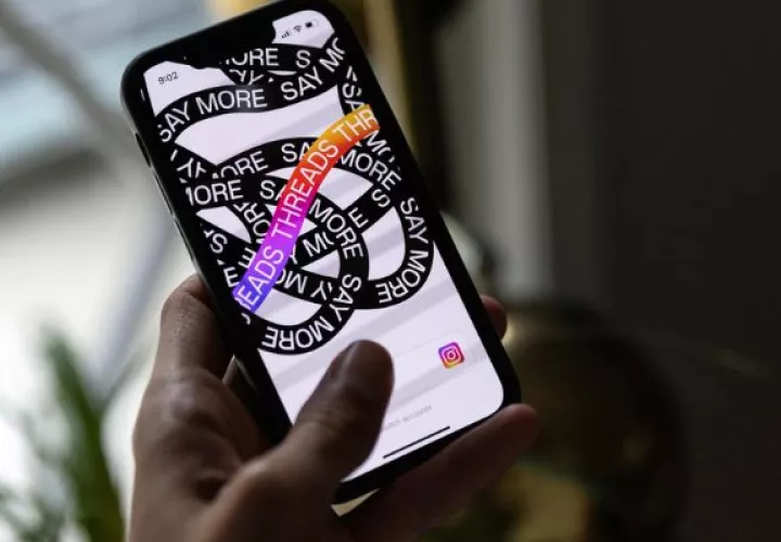 Threads no cuenta ni con mensajes directos ni con hashtag o etiquetas. Foto: EFE