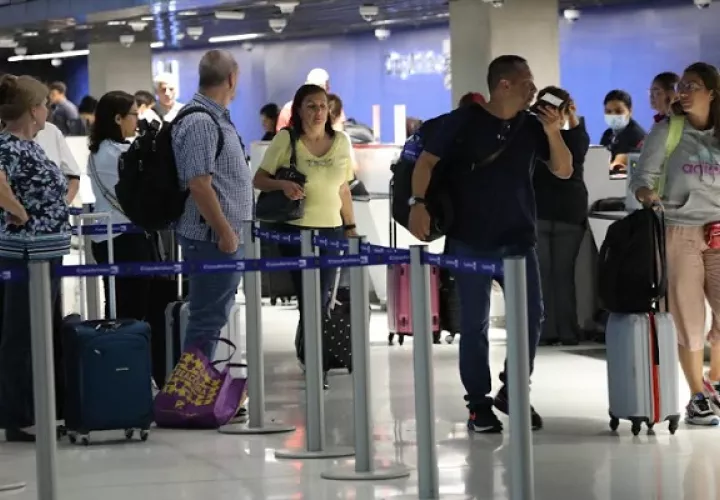 La movilización de pasajeros fue mayor a la de años anteriores. Foto: Cortesía Tocumen S.A.