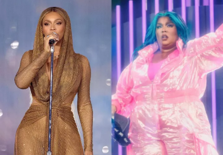 Beyoncé y Lizzo. Foto: @beyonce / @lizzobeeating