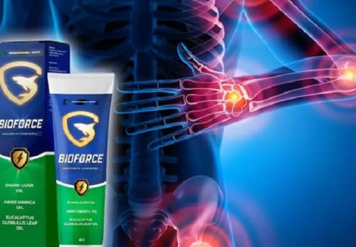 Bioforce se promueve como un producto para el dolor en las articulaciones. 