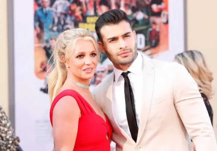  Britney Spears junto a Sam Asghari. Foto: EFE / Nina Prommer