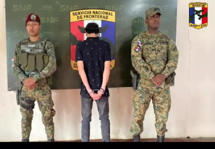 Durante las diligencias el detenido confesó ser el autor del hecho. Foto. Cortesía Senafront