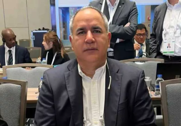 Carlos Herrera, presidente de la Federación Panameña de Natación. Foto: Cortesía