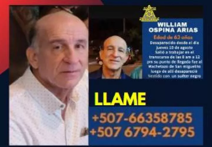 Se encuentran desaparecidos desde el pasado 10 de agosto