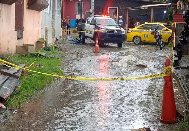  José Visuetti, a quien se le conocía como "Mono", este perdió la vida en el sector conocido como “El Hueco”, ubicado en la comunidad de Pueblo Nuevo, corregimiento de Cristóbal Este. Foto. Diomedes Sánchez