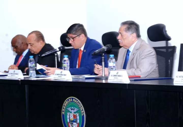 El debate sobre el contrato con Minera Panamá comenzó el lunes. Foto: Cortesía/Asamblea Nacional