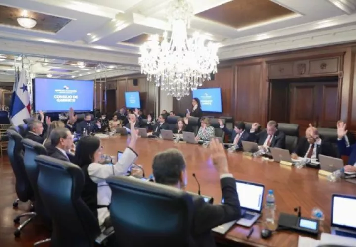 La decisión se tomó en el Consejo de Gabinete. Foto: Cortesía Presidencia 