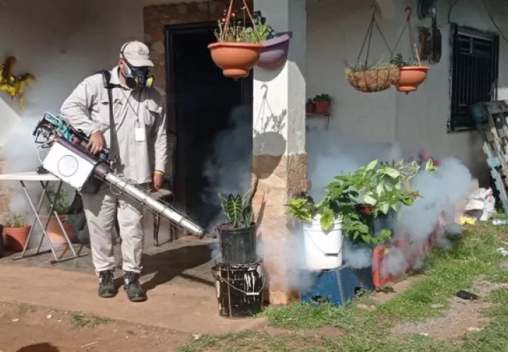 Se recomienda mantener limpio los alrededores de las casas para evitar criaderos de mosquitos. Foto: Cortesía Minsa