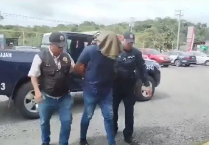 El sujeto se entregó voluntariamente. Foto: Cortesía