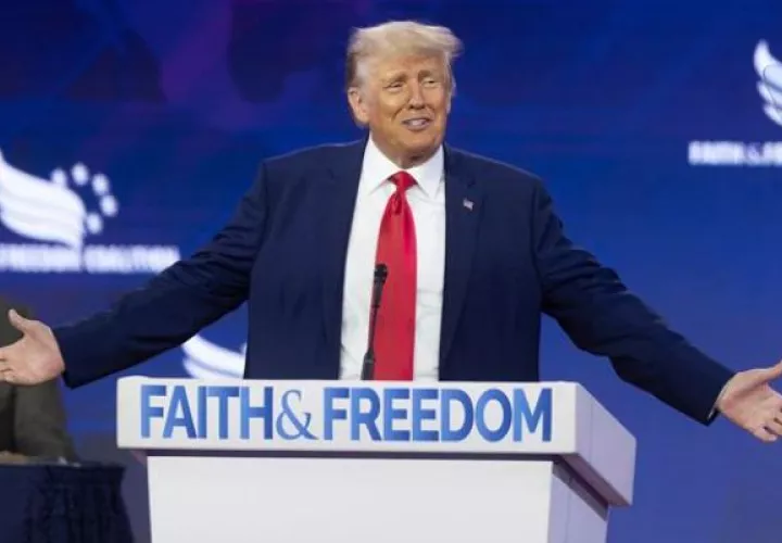El expresidente de EE.UU. Donald Trump. Foto: EFE