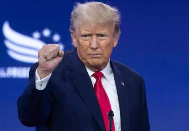 Expresidente de EE.UU., Donald Trump. Foto: EFE