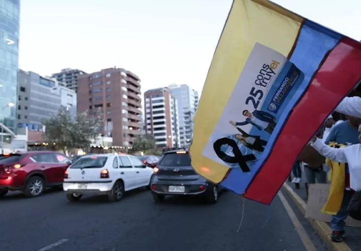 El  candidato presidencial Fernando Villavicencio fue asesinado el miércoles. Foto: EFE