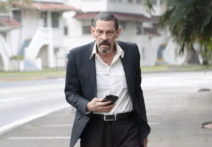 Eduardo Narváez se  mantuvo sereno durante la audiencia. Foto: Víctor Arosemena
