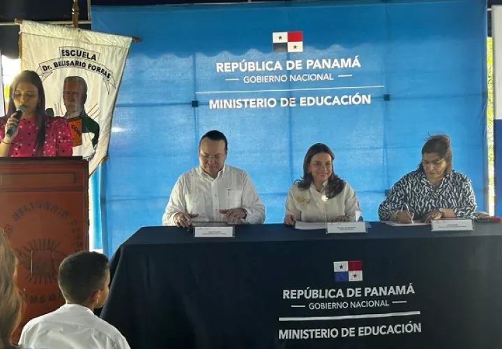 El plan piloto se pondrá en marcha inicialmente en unas 40 escuelas. Foto: Cortesía/ Meduca