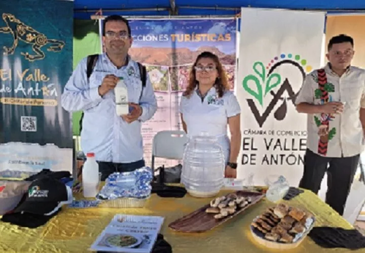  Artesanías como la piedra de jabón, sombreros pinta'os, entre otros productos. Foto: Cortesía