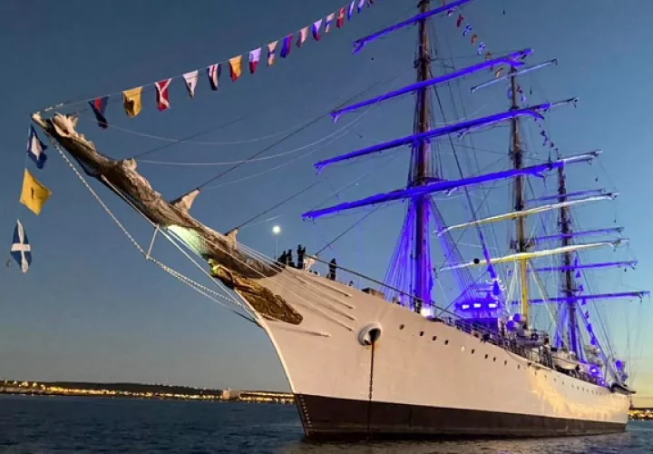 La fragata pasó a convertirse en buque museo de la Armada Argentina. 