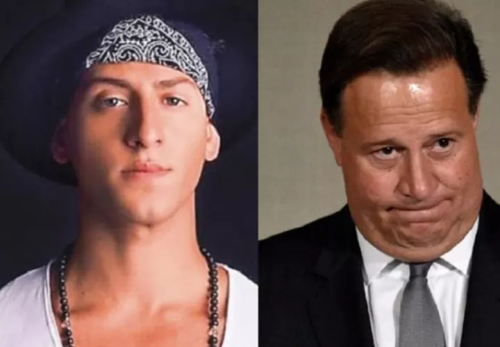 Gian y Juan Carlos Varela. Archivo 