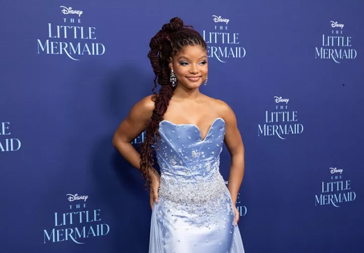 Halle Bailey, protagonista de la nueva versión de 'La sirenita'. Foto: EFE