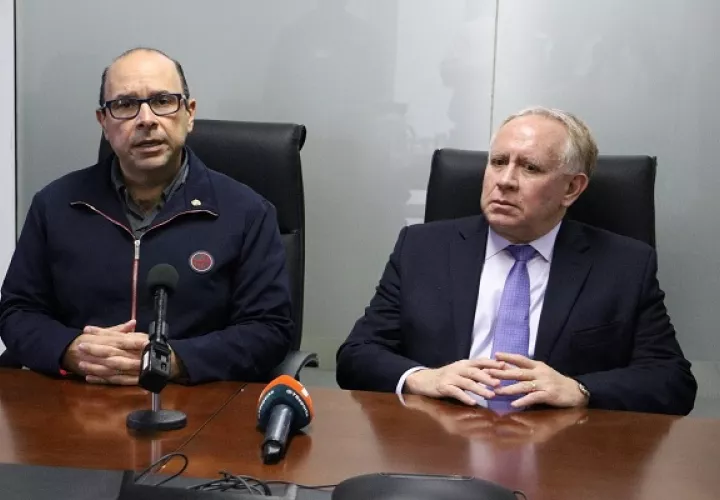 Eduardo Leblanc se reunió esta semana con su homólogo ecuatoriano. Foto: Cortesía