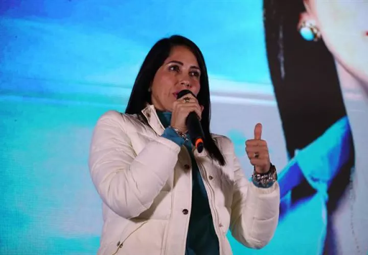 Candidata presidencial, Luisa González.