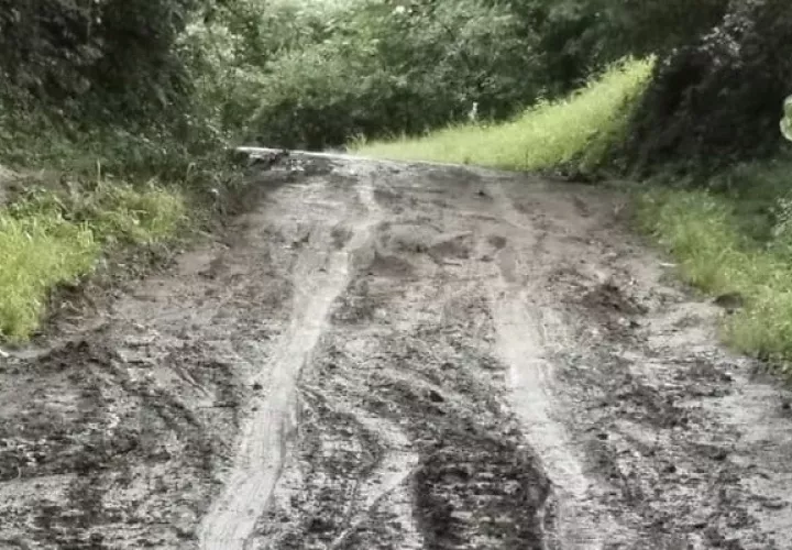 Por las lluvias, los caminos en la región, se vuelven peligrosos y de difícil acceso. Foto: Thays Domínguez
