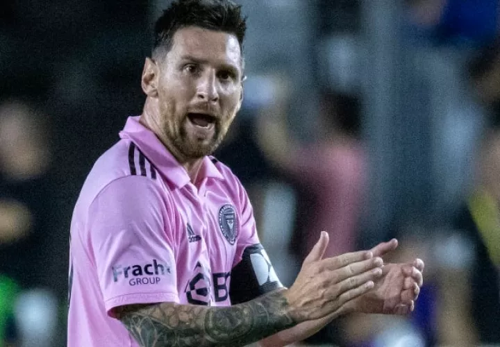 Messi con el Inter de Miami. Foto: EFE