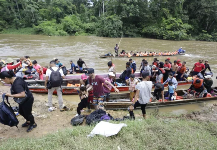 Este año se ha roto el récord de personas migrantes que han pasado por la selva del Darién.  