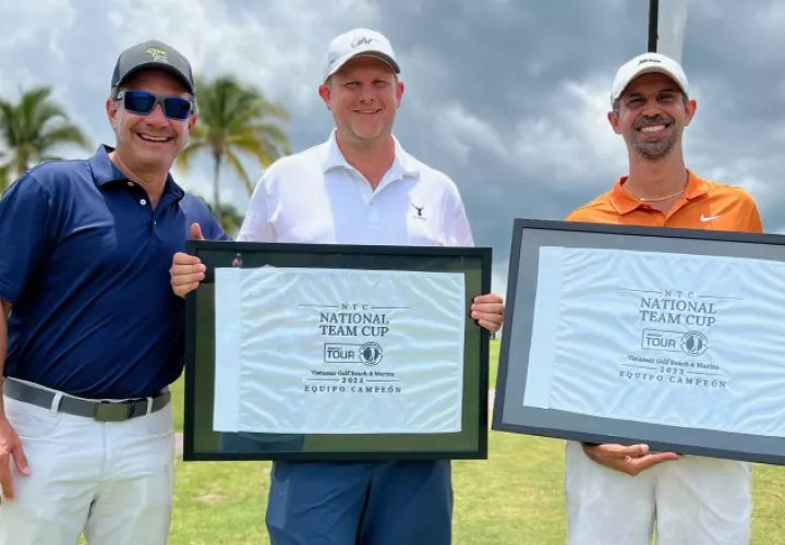 Miguel Ordóñez (derecha), volvió a repetir..Foto: Apagolf