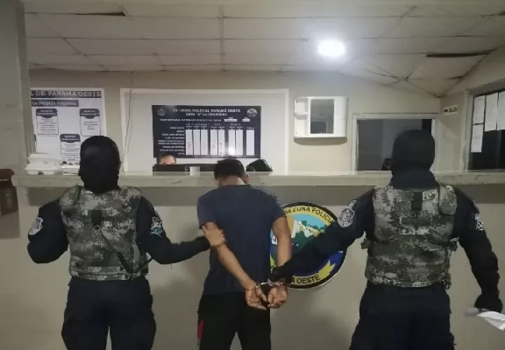 Una de las personas detenidas tenía orden de captura. Foto. Eric Montenegro