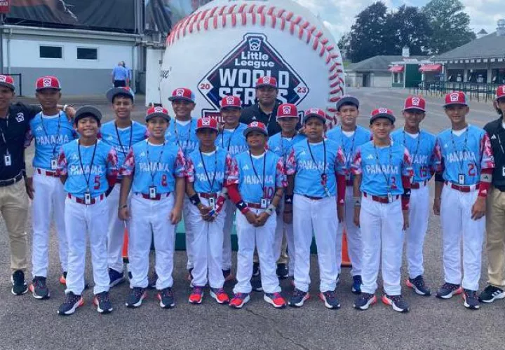 Equipo de Panamá en el Mundial de Williamsport.