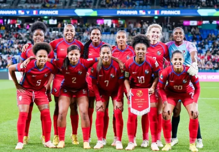 Selección Femenina de Panamá. Foto: EFE 