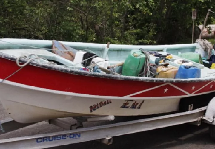 Los pescadores se trasladaban en el bote Niña Evi al momento del incidente. Foto: Grupo Epasa