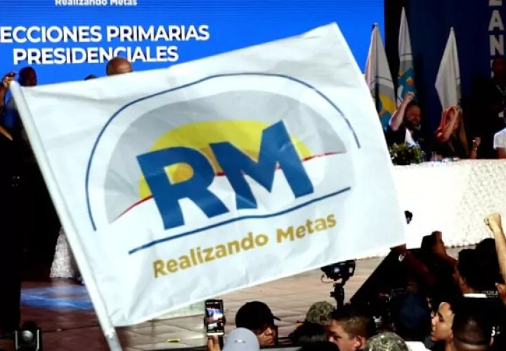 Partido Realizando Metas hará jornada masiva de inscripción. Archivo.