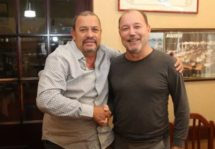 Andrés Villa y Rubén Blades. Foto: Instagram / @ruben.blades