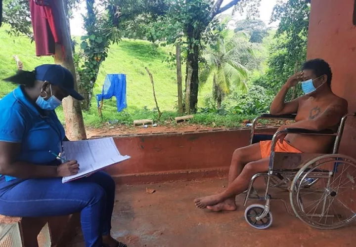 Cortizo expuso que no ha eliminado ni un centavo de los subsidios pese a la pandemia. Foto: Mides