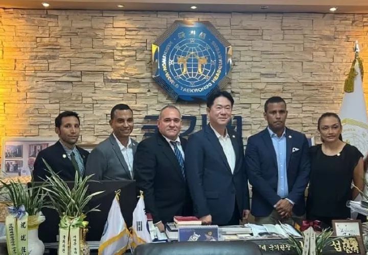 Kukkiwon de Corea del Sur y el taekwondo panameño crean alianza de desarrollo deportivo. Foto: Cortesía