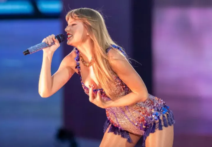La cantante estadounidense Taylor Swift. Foto: EFE / Sarah Yenesel